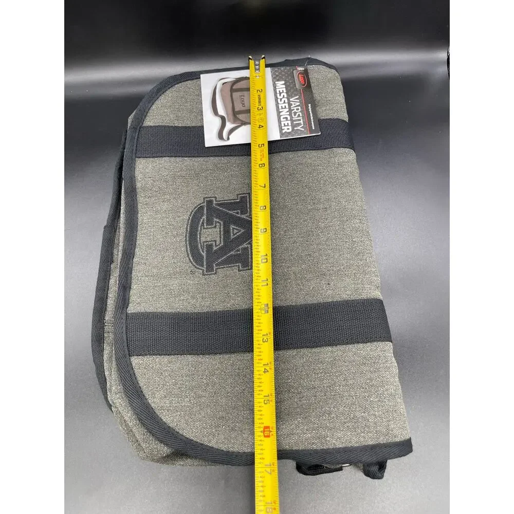 LOGO University of Auburn Varsity Messenger Bag 110-59V NWT